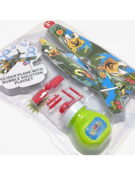 Avion Planeur avec Solution à Bulles (Camouflage)