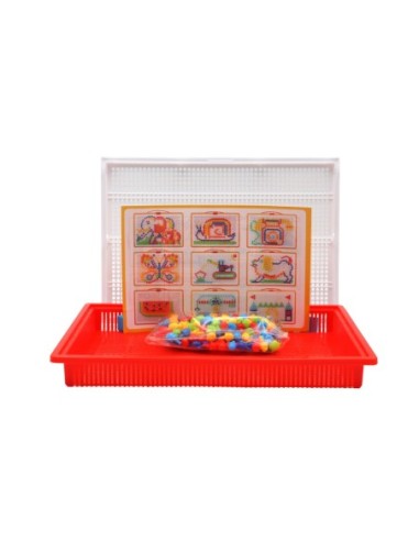 Puzzle Éducatif pour Enfants "Champignons à Clous"