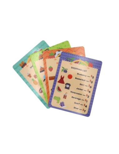 Jeu de Société pour Enfants  "Liste de Shopping"