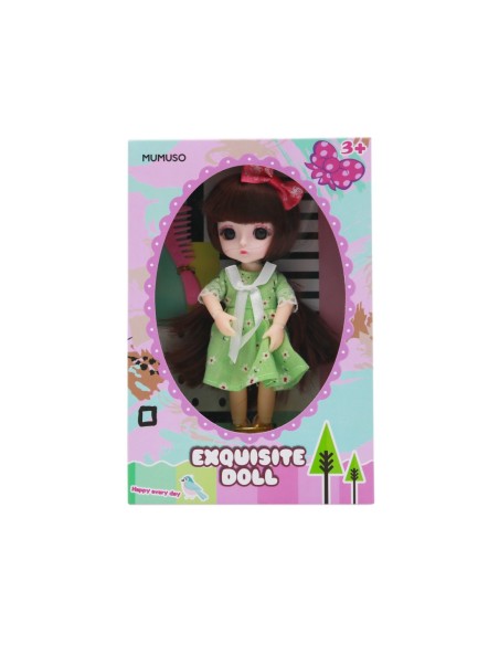 Poupée Exquise avec Robe Décontractée