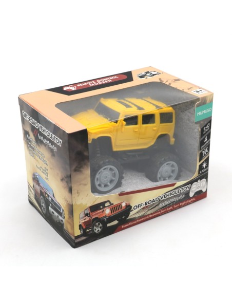 Véhicule Tout-Terrain (Quatre Roues Motrices/Jaune/S)