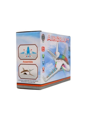 Avion Jouet Électrique avec Lumières et Sons 3D