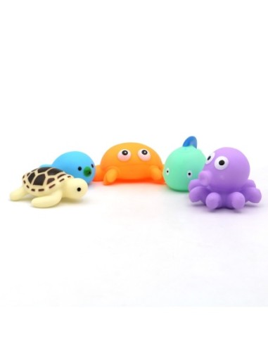 Ensemble de Jouets Sonores (Animaux Marins/5...