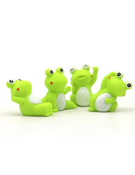 Set de 4 Jouets Sonores (Grenouille)