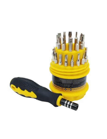 Jeu de 31 Tournevis en 1 Multifonctionnels de Bonne Qualité