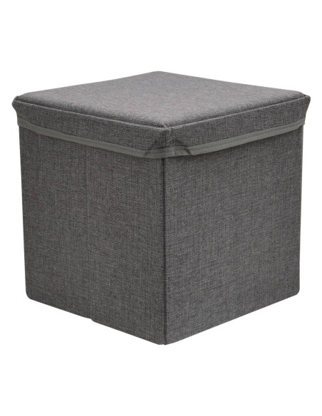 Pouf Carré de Rangement Pliant