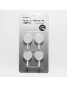 Crochets Circulaires en Plastique (4Pcs)