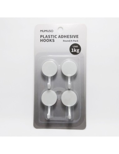 Crochets Circulaires en Plastique (4Pcs)