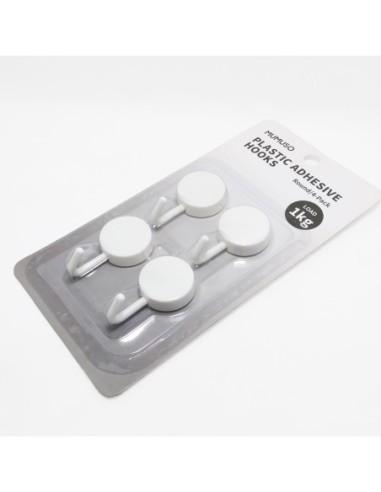 Crochets Circulaires en Plastique (4Pcs)