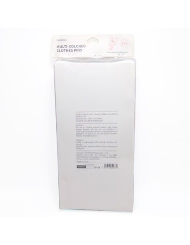 Epingles à Linge de Couleur--30Pcs