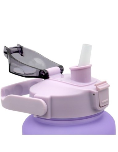 Gourde Portable (Violet et Bleu Dégradé/2000 Ml)