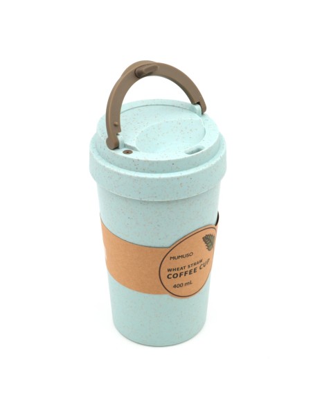 Tasse à Café en Paille de Blé - Style Nordique/Bleu