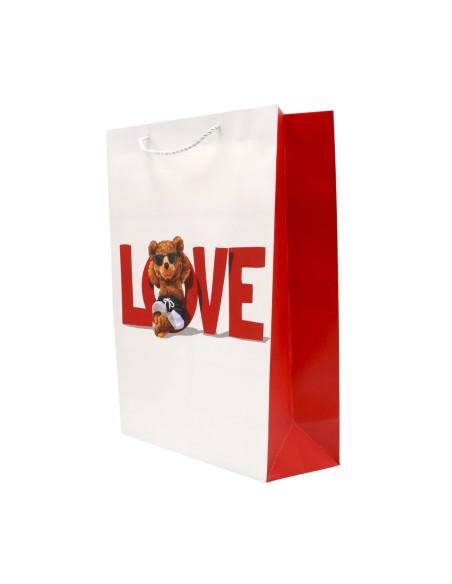 Pochette Cadeau Love (Ours Cool/L)
