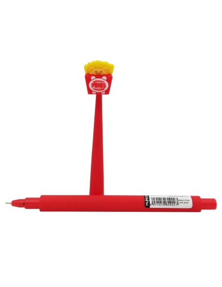 Stylo Gel "Petit Ourson avec Des Frites"