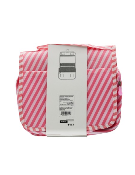 Trousse de Toilette avec Crochet de Suspension (Rose)