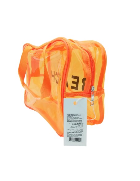 Trousse de Toilette de Voyage de Grande Capacité (Orange/L)