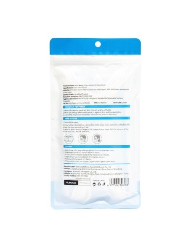 Masques Non Médicaux pour le Visage (Paquet de...