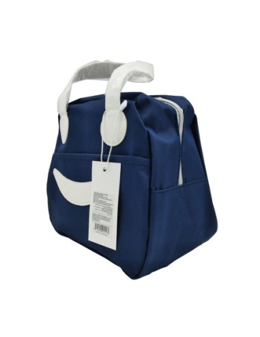 Lunchbag(Visage Souriant/Bleu Marine)